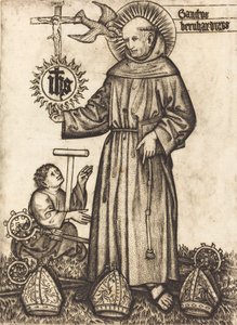 Saint Bernard, 1450-luku. tekijältä Master of Balaam