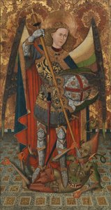 Pyhä Mikael, 1450-1500. tekijältä Master of Belmonte