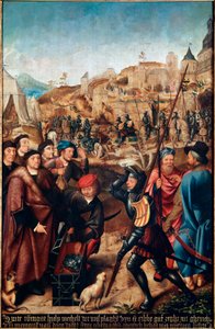 Legenda Saint Rumboldista. tekijältä Master of Frankfurt