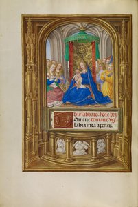 Neitsyt ja lapsi kruunattuna tekijältä Master of James IV of Scotland