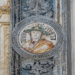 Messkirchin mestarin freskot Heiligkreuztalissa-WUS07868 tekijältä Master of Messkirch