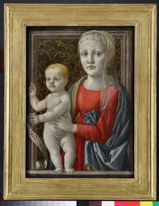 Madonna ja lapsi, 1440 - noin 1450 tekijältä Master of Pratovecchio