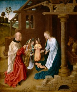 Kristuksenlapsen palvonta tekijältä Master of San Ildefonso
