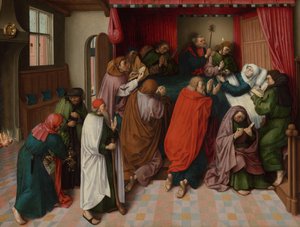 Neitsyen kuolema Maryn kuolinsänky tekijältä Master of the Amsterdam Death of