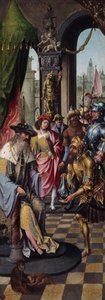 Kuningas Daavid vastaanottamassa Betlehemin säiliövettä, 151520.