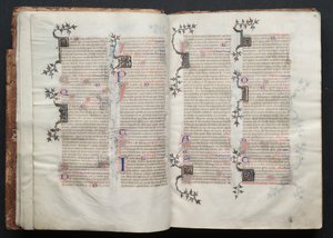 Gothan messali: Fol. 13r, Teksti , c. 1375.