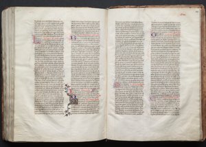 Gothan messali: Fol. 148r, Teksti, c. 1375. tekijältä Master of the Boqueteaux