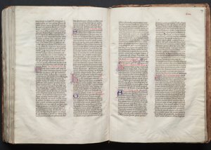 Gothan messali: Fol. 149r, Teksti, c. 1375. tekijältä Master of the Boqueteaux