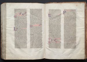 Gothan messali: Fol. 151r, Teksti, c. 1375. tekijältä Master of the Boqueteaux