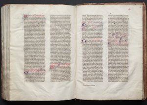 Gothan messali: Fol. 152r, Teksti, c. 1375. tekijältä Master of the Boqueteaux