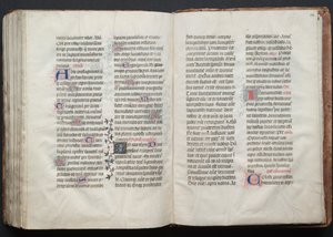 Gothan messali: Fol. 162r, Teksti, c. 1375. tekijältä Master of the Boqueteaux
