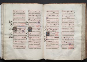 Gothan messali: Fol. 59v, teksti, c. 1375.