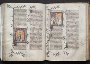 Gothan messali: Fol. 82v, Kolminaisuus, c. 1375.