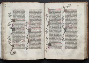 Gothan messali: Fol. 86r, Teksti, c. 1375. tekijältä Master of the Boqueteaux