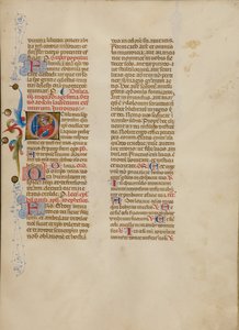 Alkukirjain O: Saint Lawrence tekijältä Master of the Brussels Initials