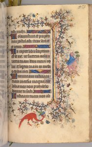 Kaarle Aatelisen, Navarran kuninkaan tunnit 1361-1425: fol. 231r, Teksti, c. 1405. tekijältä Master of the Brussels Initials and Associates