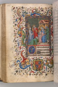 Kaarle Aatelisen, Navarran kuninkaan tunnit 1361-1425: fol. 78v, Adoration of the Magi Sext, c.