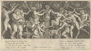 Rooman loiston peili: uhri Priapukselle, 1500-luku, 1500-luku. tekijältä Master of the Die