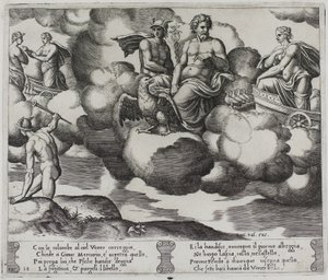 Venus valittaa Jupiterille tekijältä Master of the Die