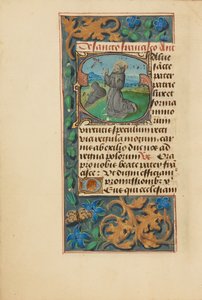 Alkuperäinen S: Franciscuksen leimautuminen tekijältä Master of the Dresden Prayer Book