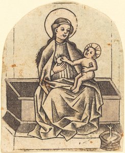 Madonna ja lapsi tekijältä Master of the Dutuit Mount of Olives