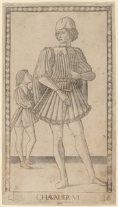 Chevalier (ritari) tekijältä Master of the E Series Tarocchi
