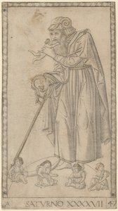 Saturno (Saturnus) tekijältä Master of the E Series Tarocchi