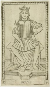 Kuningas, kahdeksas levy The Ranks and Conditions of Men -sarjasta tekijältä Master of the E Series Tarocchi