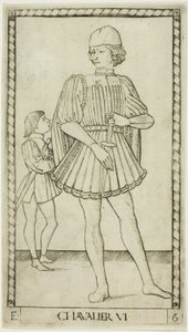 The Knight, levy kuusi julkaisusta The Ranks and Conditions of Men tekijältä Master of the E Series Tarocchi