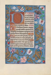 Kuningatar Isabella Katolisen, Espanjan kuningatar: Fol. 132r, c. 1500. tekijältä Master of the First Prayerbook of Maximillian