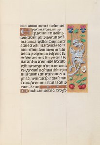 Kuningatar Isabella Katolisen, Espanjan kuningatar: Fol. 153r, c. 1500. tekijältä Master of the First Prayerbook of Maximillian