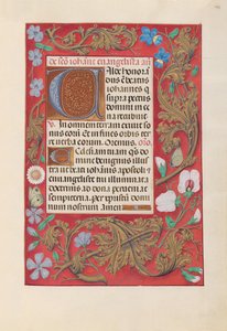 Kuningatar Isabella Katolisen, Espanjan kuningatar: Fol. 172r, c. 1500. tekijältä Master of the First Prayerbook of Maximillian