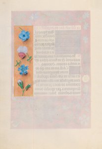 Kuningatar Isabella Katolisen, Espanjan kuningatar: Fol. 172v, c. 1500. tekijältä Master of the First Prayerbook of Maximillian