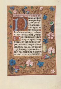 Kuningatar Isabella Katolisen, Espanjan kuningatar: Fol. 174r, c. 1500. tekijältä Master of the First Prayerbook of Maximillian