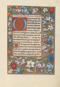 Kuningatar Isabella Katolisen, Espanjan kuningatar: Fol. 178r, c. 1500. tekijältä Master of the First Prayerbook of Maximillian