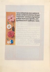 Kuningatar Isabella Katolisen, Espanjan kuningatar: Fol. 188v, c. 1500. tekijältä Master of the First Prayerbook of Maximillian