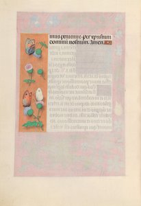 Kuningatar Isabella Katolisen, Espanjan kuningatar: Fol. 190v, c. 1500. tekijältä Master of the First Prayerbook of Maximillian