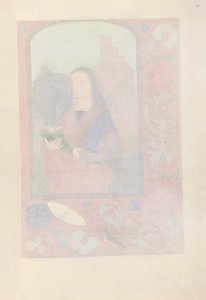 Kuningatar Isabella Katolisen, Espanjan kuningatar: Fol. 191r, c. 1500. tekijältä Master of the First Prayerbook of Maximillian