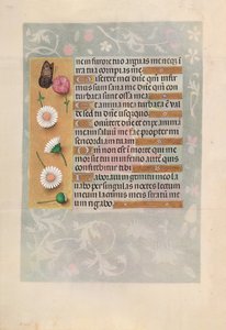Kuningatar Isabella Katolisen, Espanjan kuningatar: Fol. 200v, c. 1500. tekijältä Master of the First Prayerbook of Maximillian
