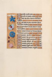 Kuningatar Isabella Katolisen, Espanjan kuningatar: Fol. 210v, c. 1500. tekijältä Master of the First Prayerbook of Maximillian