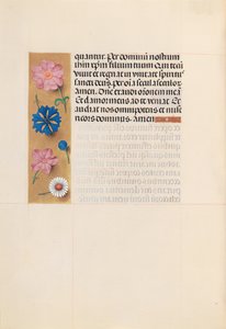 Kuningatar Isabella Katolisen, Espanjan kuningatar: Fol. 218v, Kuolleiden toimisto, n. 1500. tekijältä Master of the First Prayerbook of Maximillian