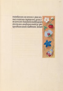 Kuningatar Isabella Katolisen, Espanjan kuningatar: Fol. 269r, c. 1500. tekijältä Master of the First Prayerbook of Maximillian