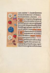 Kuningatar Isabella Katolisen, Espanjan kuningatar: Fol. 34v, c. 1500. tekijältä Master of the First Prayerbook of Maximillian