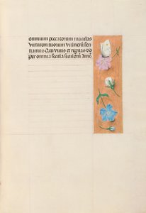 Kuningatar Isabella Katolisen, Espanjan kuningatar: Fol. 68r, c. 1500. tekijältä Master of the First Prayerbook of Maximillian