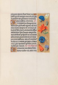 Kuningatar Isabella Katolisen, Espanjan kuningatar: Fol. 85r, c. 1500. tekijältä Master of the First Prayerbook of Maximillian
