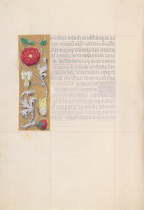 Kuningatar Isabella Katolisen, Espanjan kuningatar: Fol. 86v, c. 1500. tekijältä Master of the First Prayerbook of Maximillian