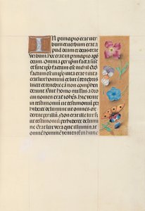 Kuningatar Isabella Katolisen, Espanjan kuningatar: Fol. 93r, c. 1500. tekijältä Master of the First Prayerbook of Maximillian