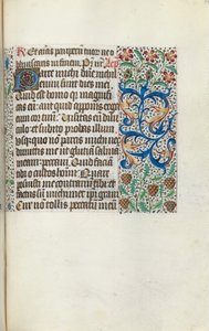 Tuntikirja (Rouenin käyttö): fol. 115r. tekijältä Master of the Geneva Latini