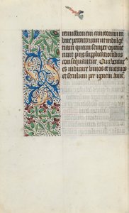 Tuntikirja Rouenin käyttö: fol. 96v, c. 1470. tekijältä Master of the Geneva Latini