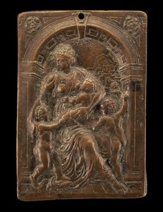 Rakkauden allegooria, c. 1580. tekijältä Master of the Judgment of Solomon